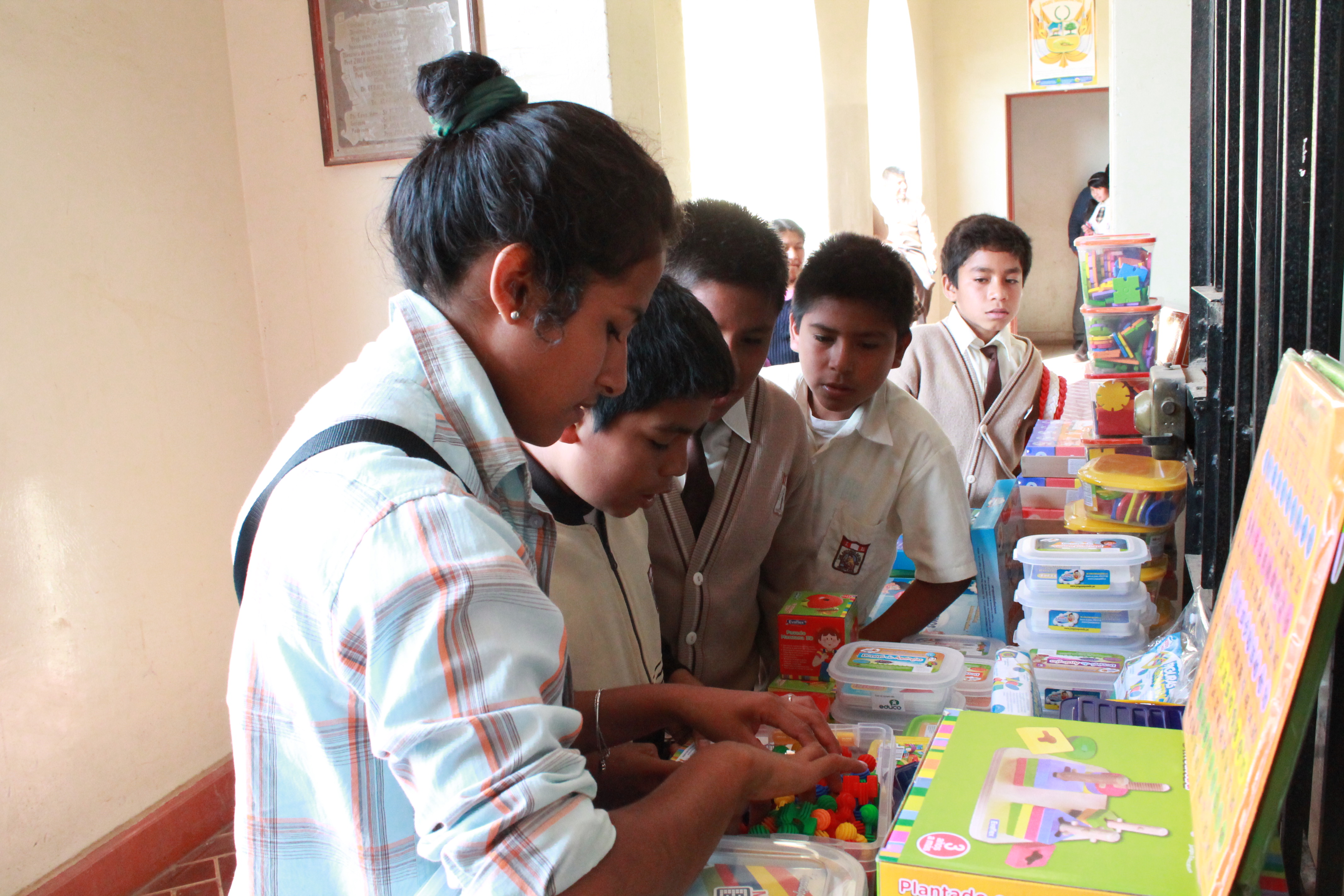 Implementación escolar en la IE San Antonio, Chincha Baja, Chincha, Ica.